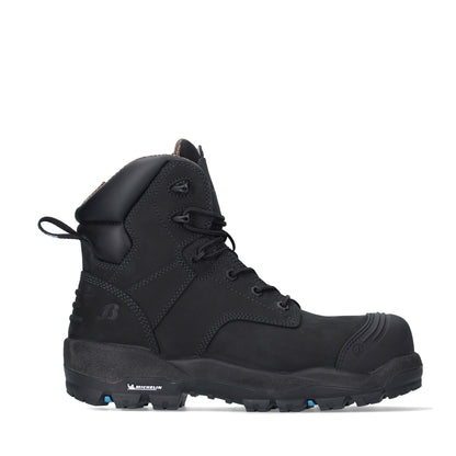 Bata Helix Ultra Overland Zip Sided Safety Boot - Black