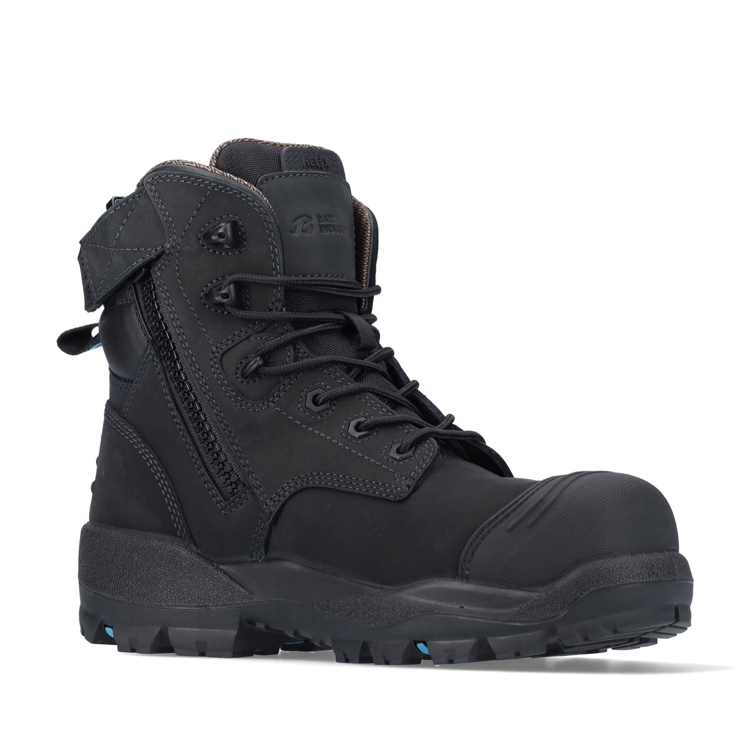 Bata Helix Ultra Overland Zip Sided Safety Boot - Black