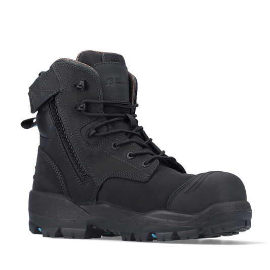 Bata Helix Ultra Overland Zip Sided Safety Boot - Black
