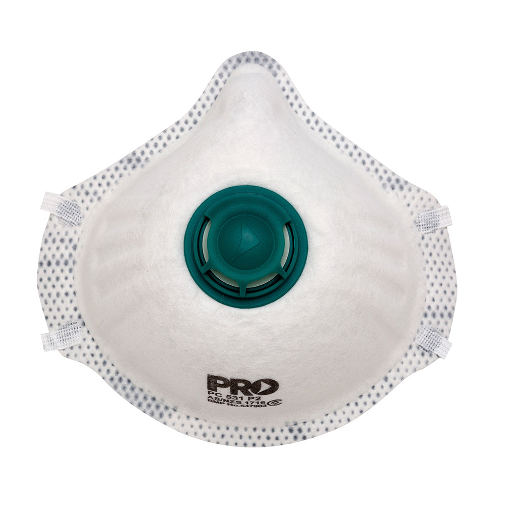 ProChoice P2+Valve+Carbon Disposable Dust Masks 