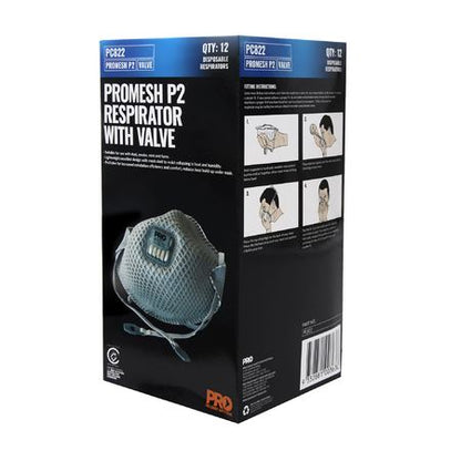 ProChoice Promesh P2+Valve Dust Masks