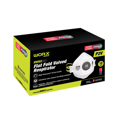 Force360 P2V Flat Fold Valved Respirator