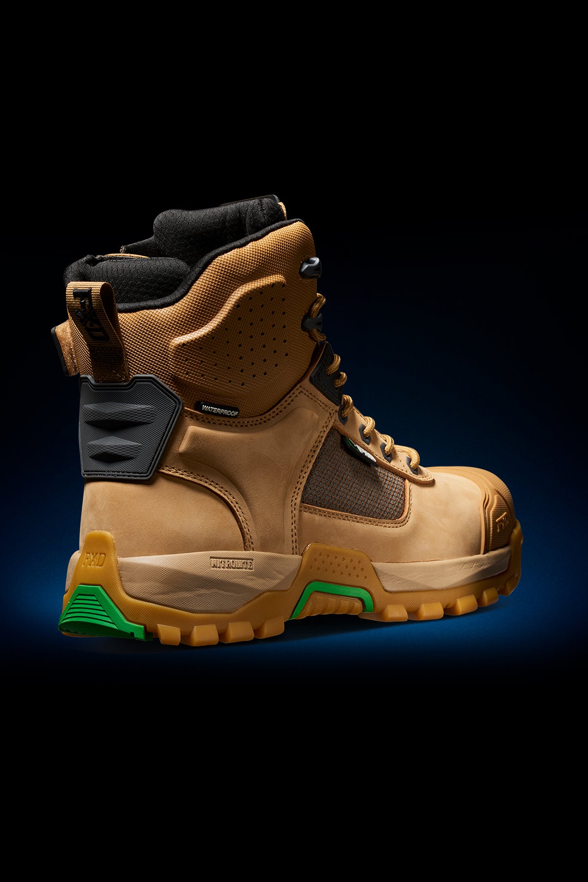 FXD WB-1WP Waterproof Nitrolite™ Zip Sided Work Boots