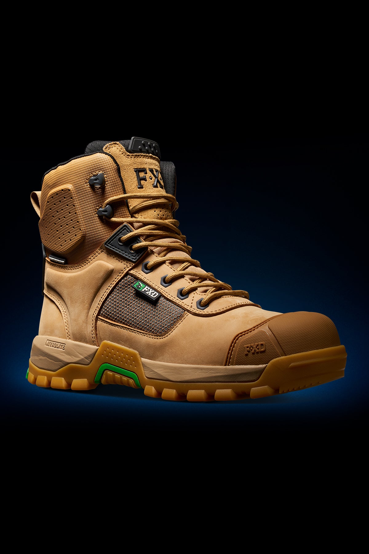 FXD WB-1WP Waterproof Nitrolite™ Zip Sided Work Boots