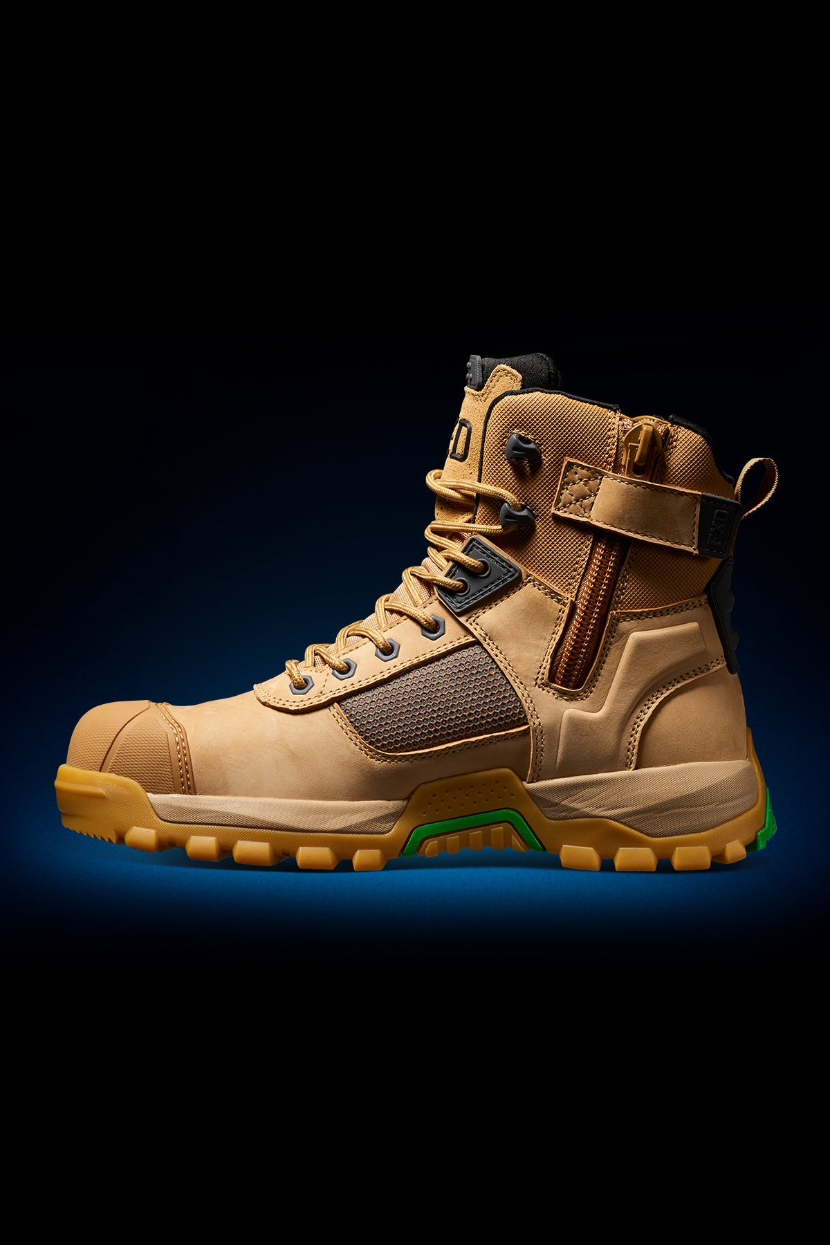 FXD WB-1WP Waterproof Nitrolite™ Zip Sided Work Boots