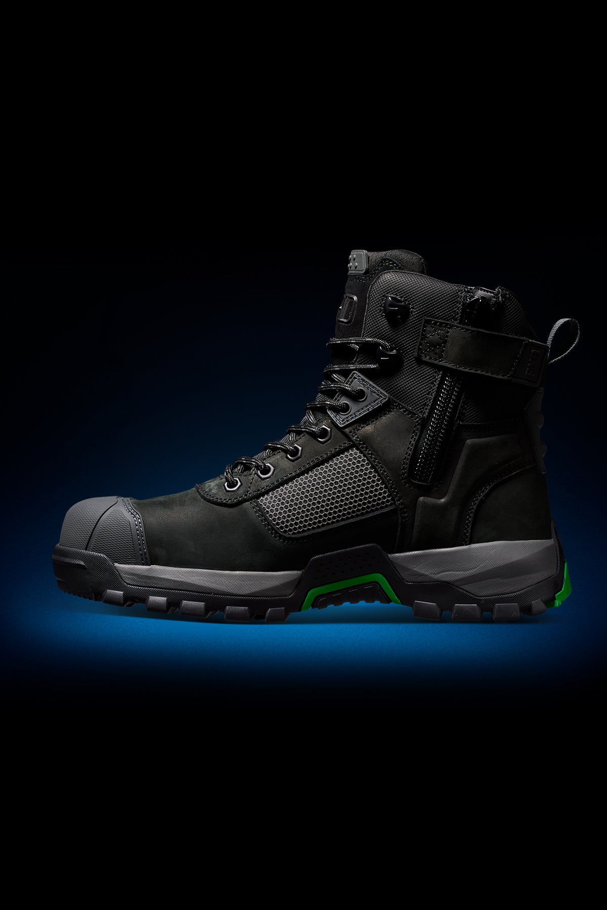FXD WB-1WP Waterproof Nitrolite™ Zip Sided Work Boots