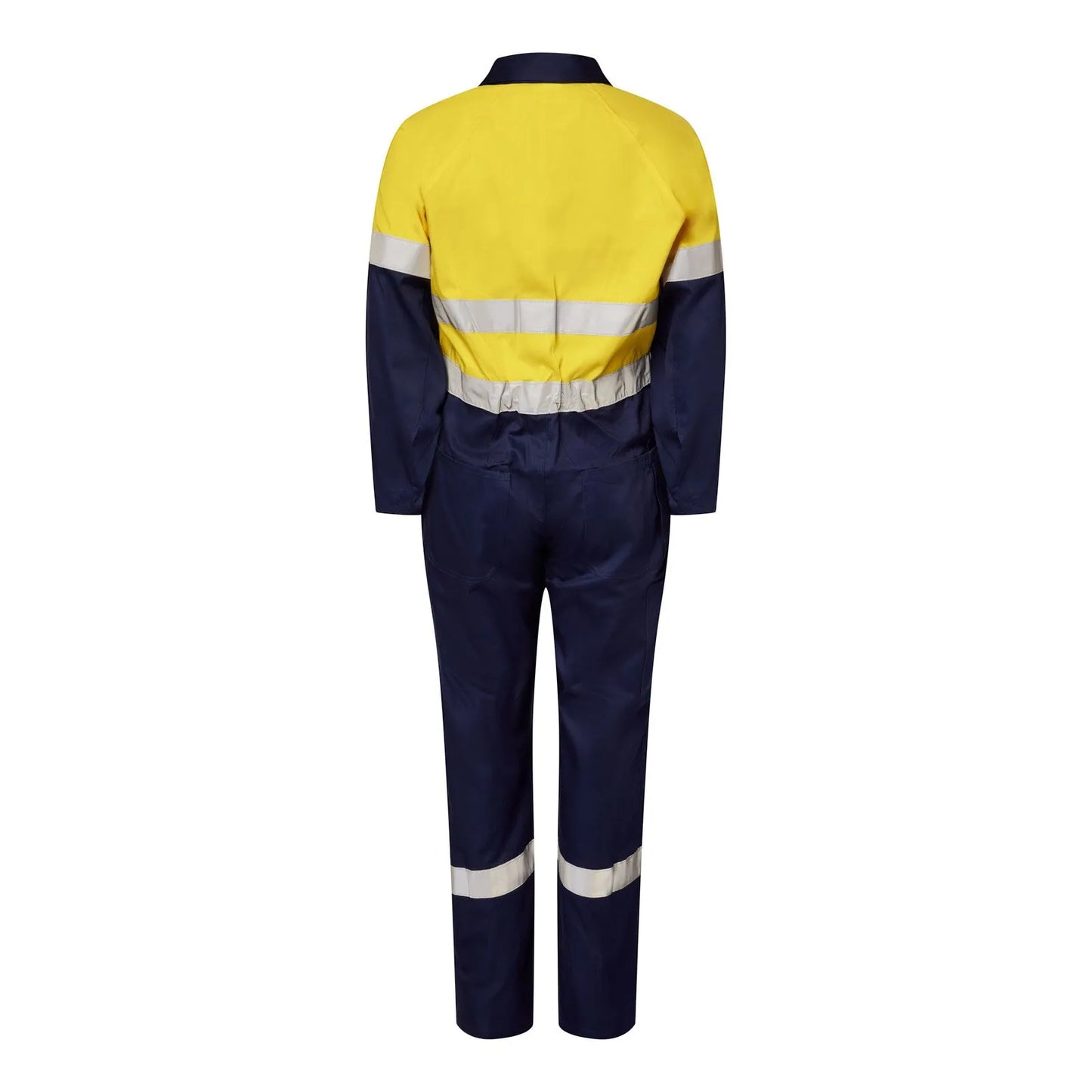 Workcraft HiVis Lightweight Taped Cotton Drill Coveralls