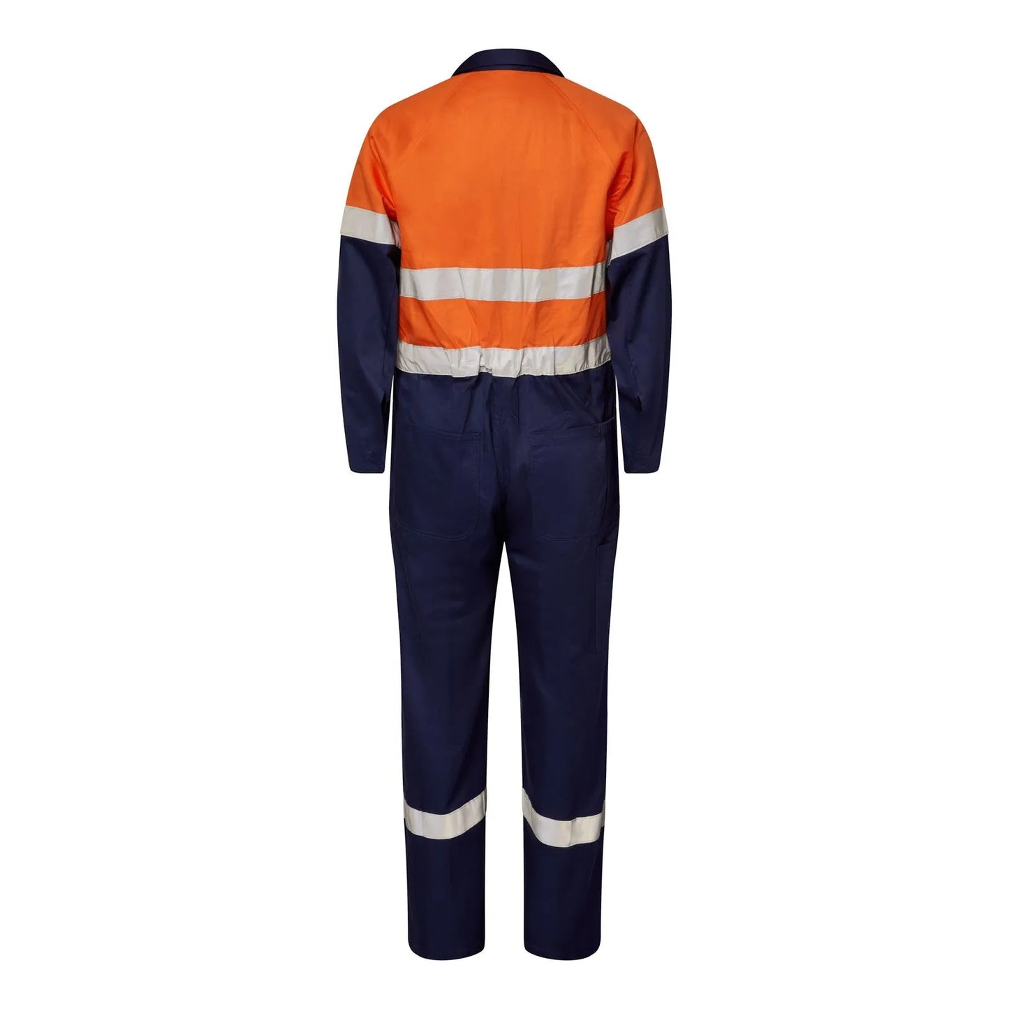 Workcraft HiVis Lightweight Taped Cotton Drill Coveralls
