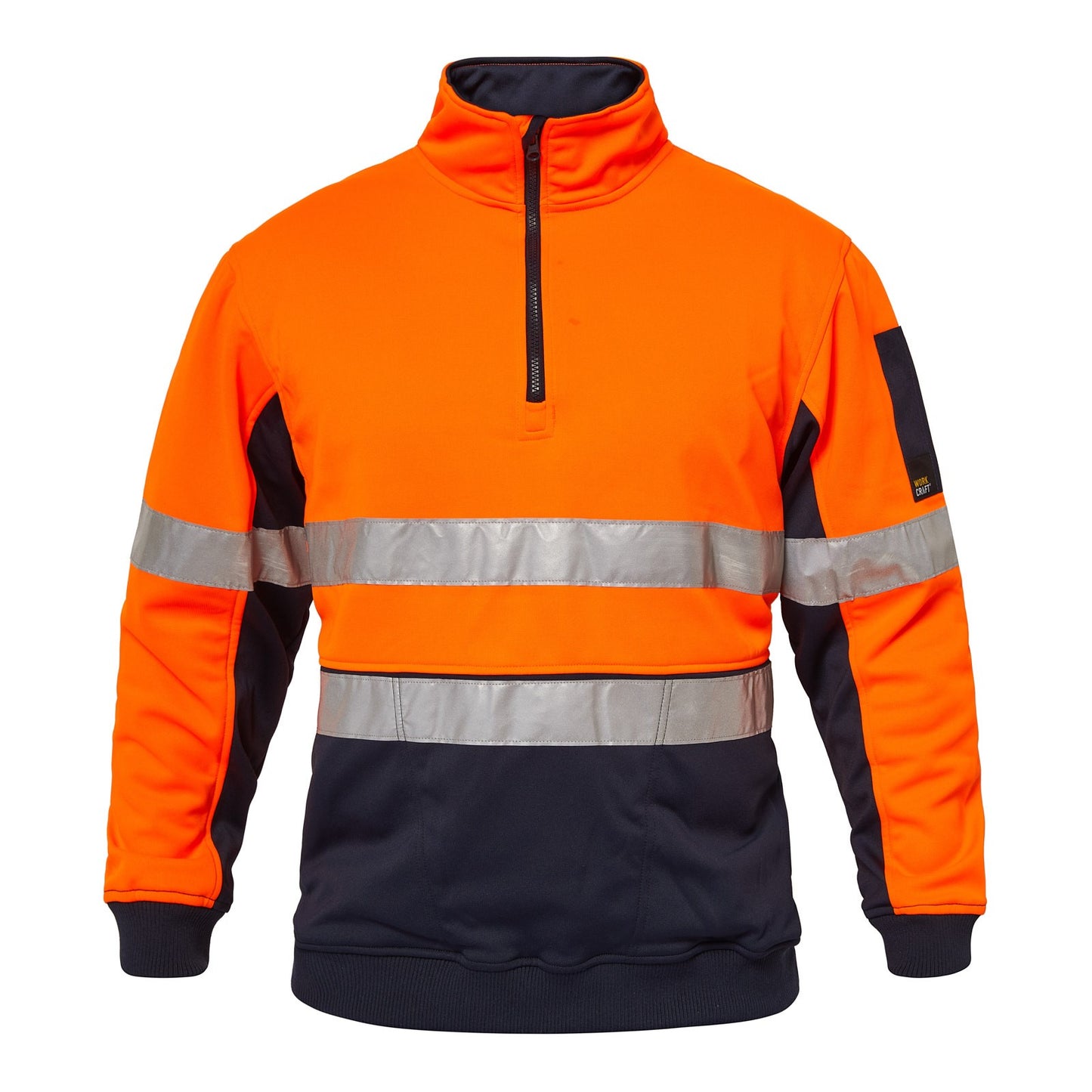 Workcraft HiVis 1/4 Zip Taped Jumper