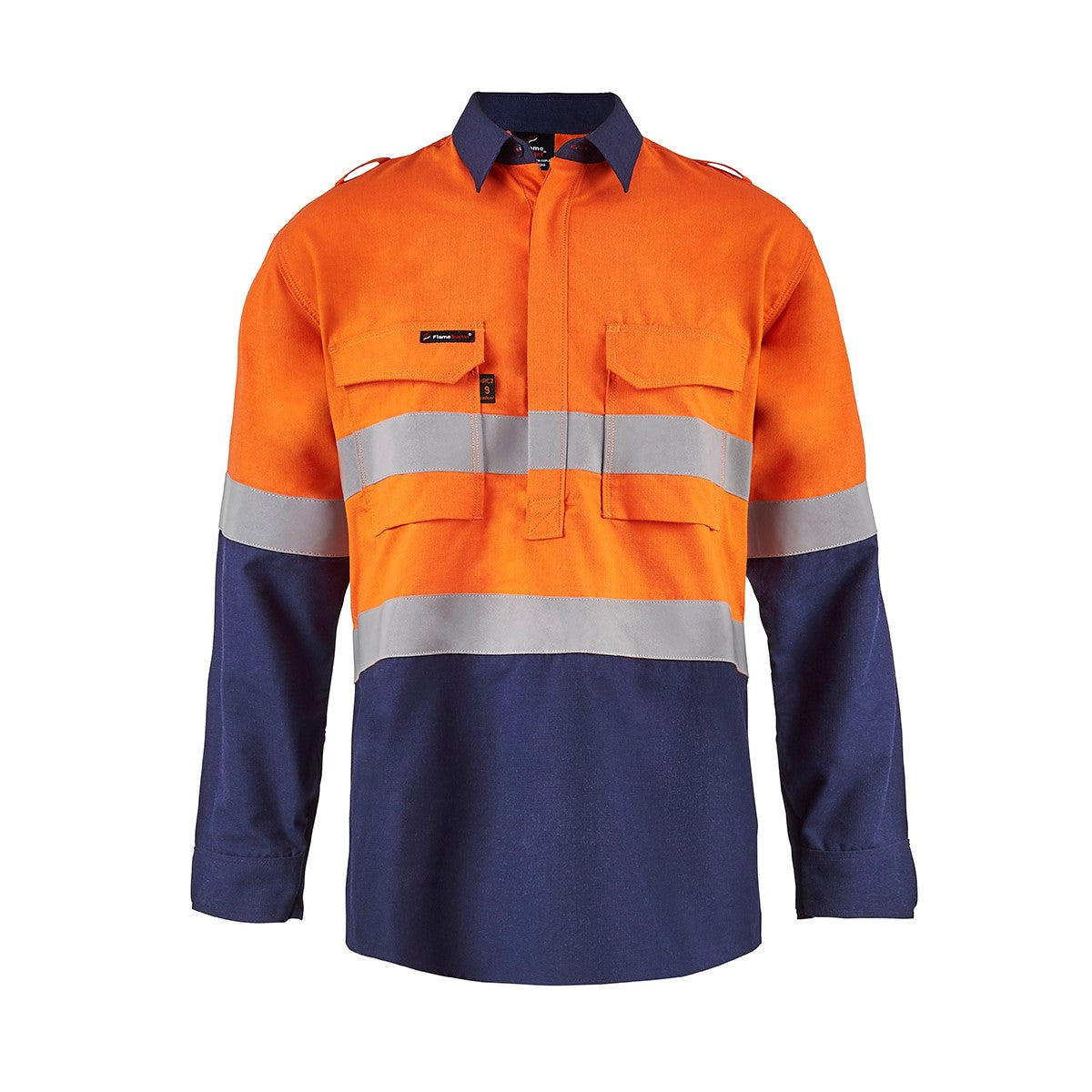 Flamebuster Men's HRC2 Closed Front Long Sleeve Shirt