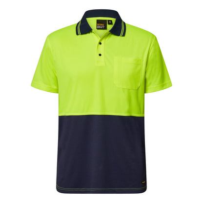 BUNDLE BUYS - 3 x Workcraft Lightweight HiVis Short Sleeve Polo
