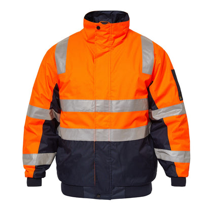 Workcraft HiVis Taped Bomber Jacket