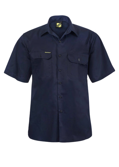BUNDLE BUYS - 2 x Workcraft Lightweight Cotton Drill Short Sleeve Shirt
