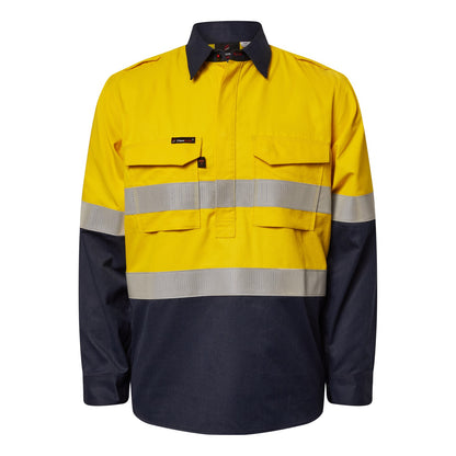 Flamebuster Men's HRC2 Closed Front Long Sleeve Shirt