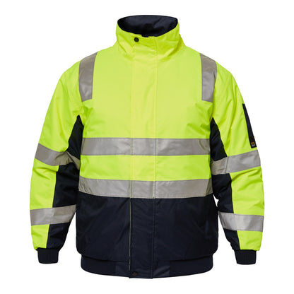 Workcraft HiVis Taped Bomber Jacket