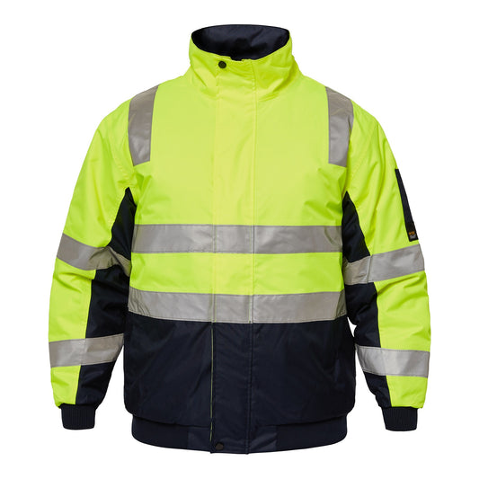 Workcraft HiVis Taped Bomber Jacket