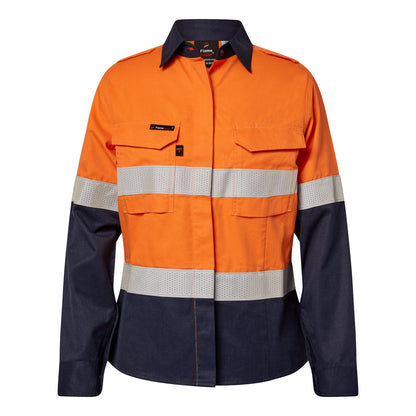 Flamebuster Women's HRC2 Full Button Long Sleeve Shirt