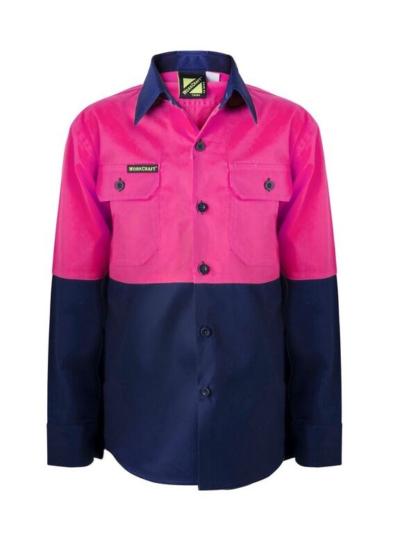 Workcraft Kids Cotton Drill Shirt