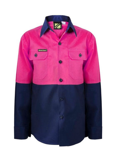 Workcraft Kids Cotton Drill Shirt