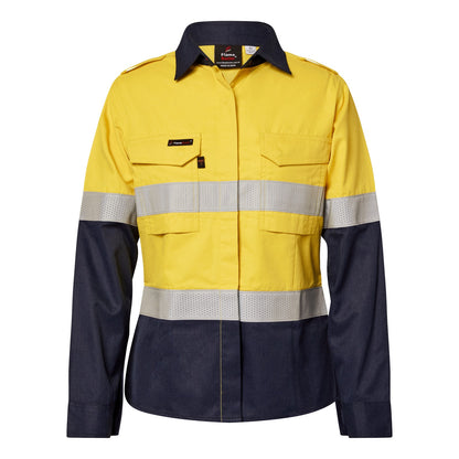Flamebuster Women's HRC2 Full Button Long Sleeve Shirt