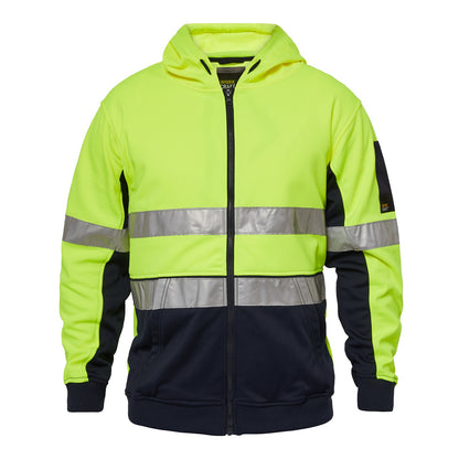 Workcraft HiVis Taped Full Zip Hoodie