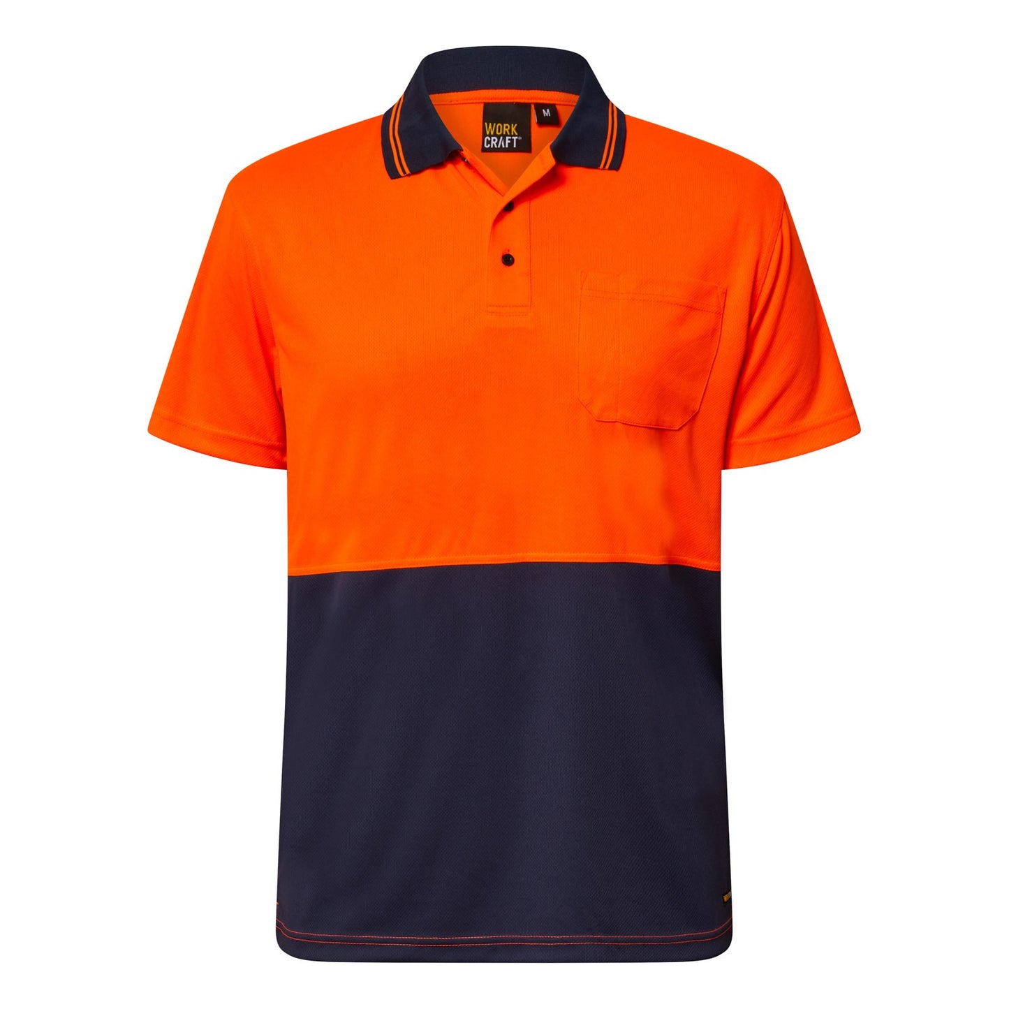 BUNDLE BUYS - 3 x Workcraft Lightweight HiVis Short Sleeve Polo