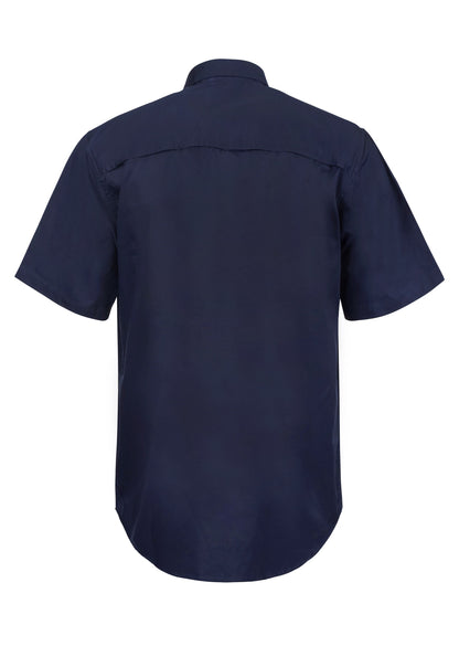 BUNDLE BUYS - 2 x Workcraft Lightweight Cotton Drill Short Sleeve Shirt