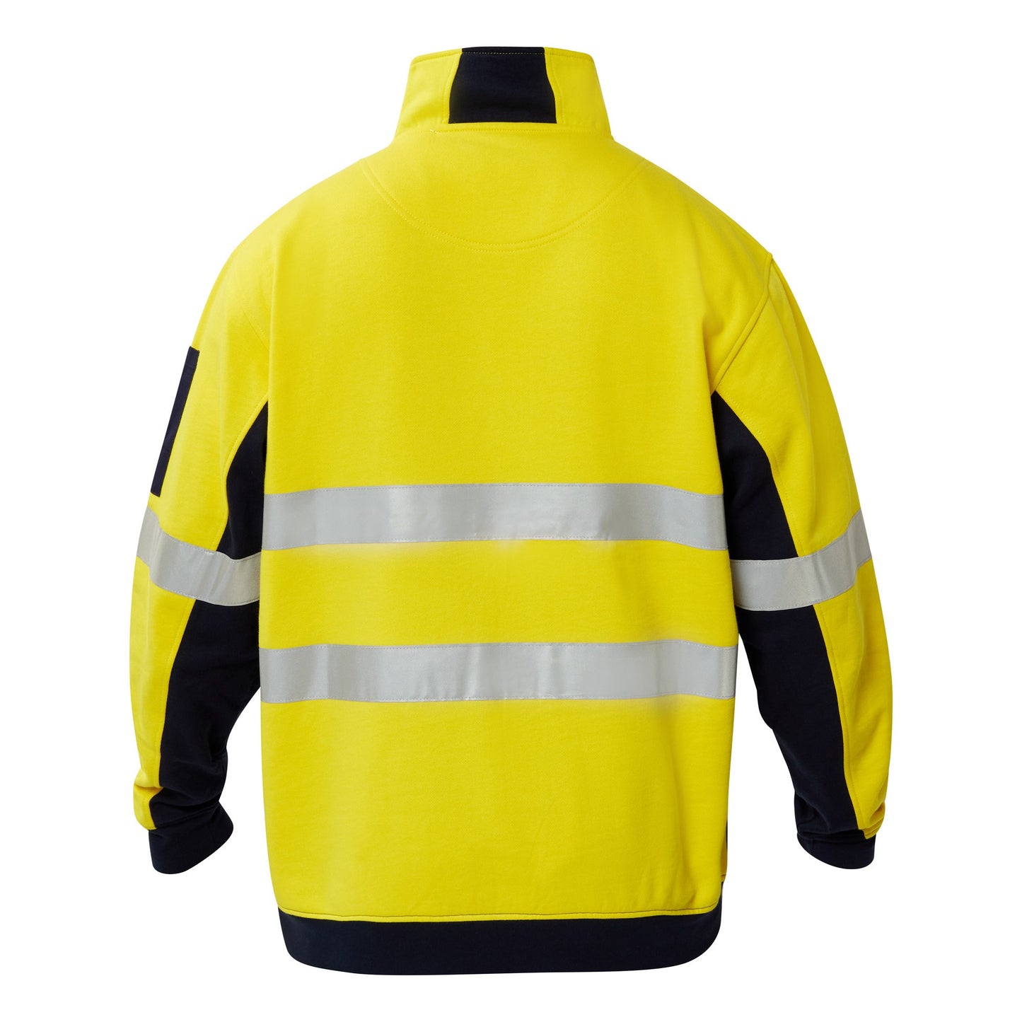 Workcraft HiVis Taped Cotton 1/4 Zip Jumper