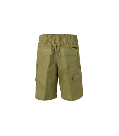 Workcraft Kids Cotton Drill Cargo Shorts
