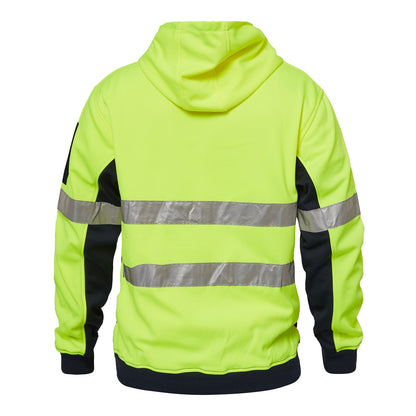 Workcraft HiVis Taped Full Zip Hoodie