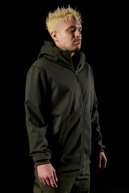 FXD WF-3 Bonded Three-Layer Membrane Fleece Zip Hoodie