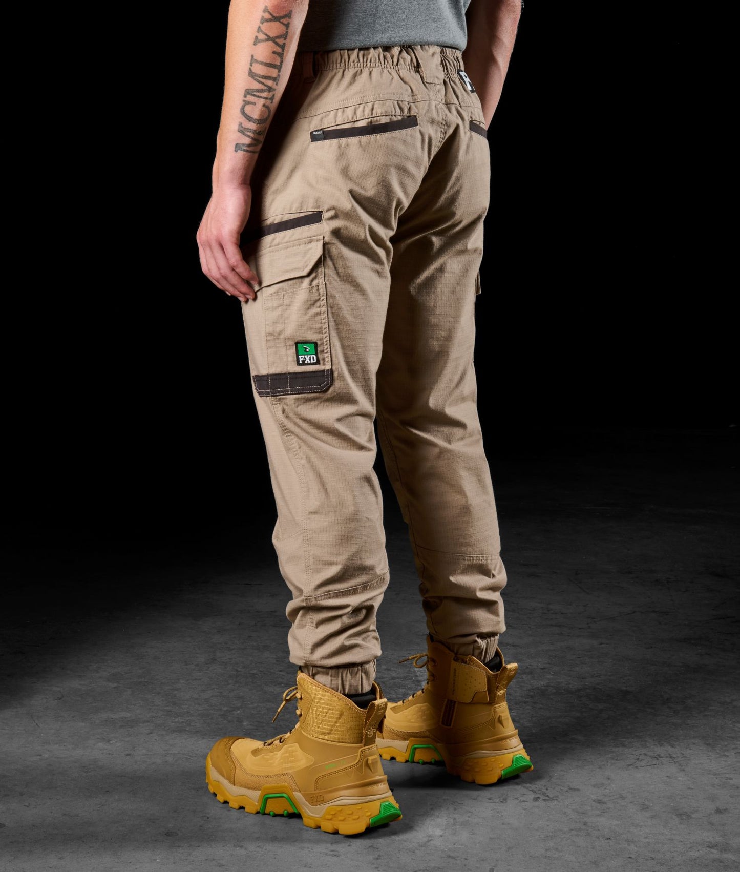 FXD WP-12C Elastic Waist Stretch Ripstop Cuffed Work Pant