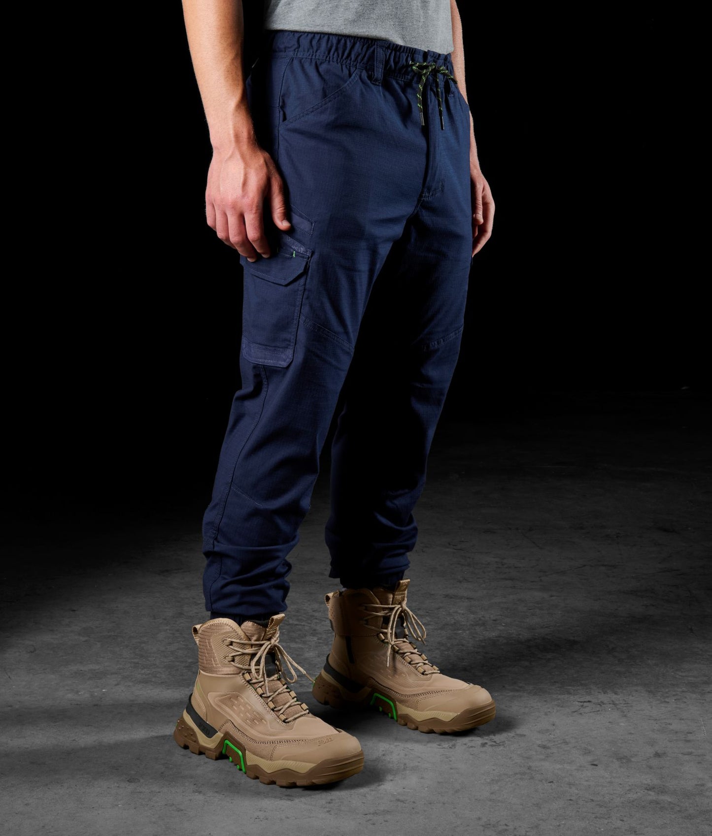 FXD WP-12C Elastic Waist Stretch Ripstop Cuffed Work Pant