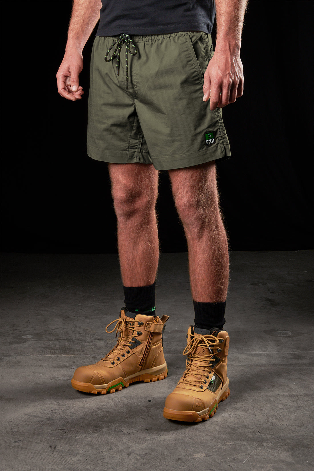 FXD WS-4 Elastic Waist Work Shorts