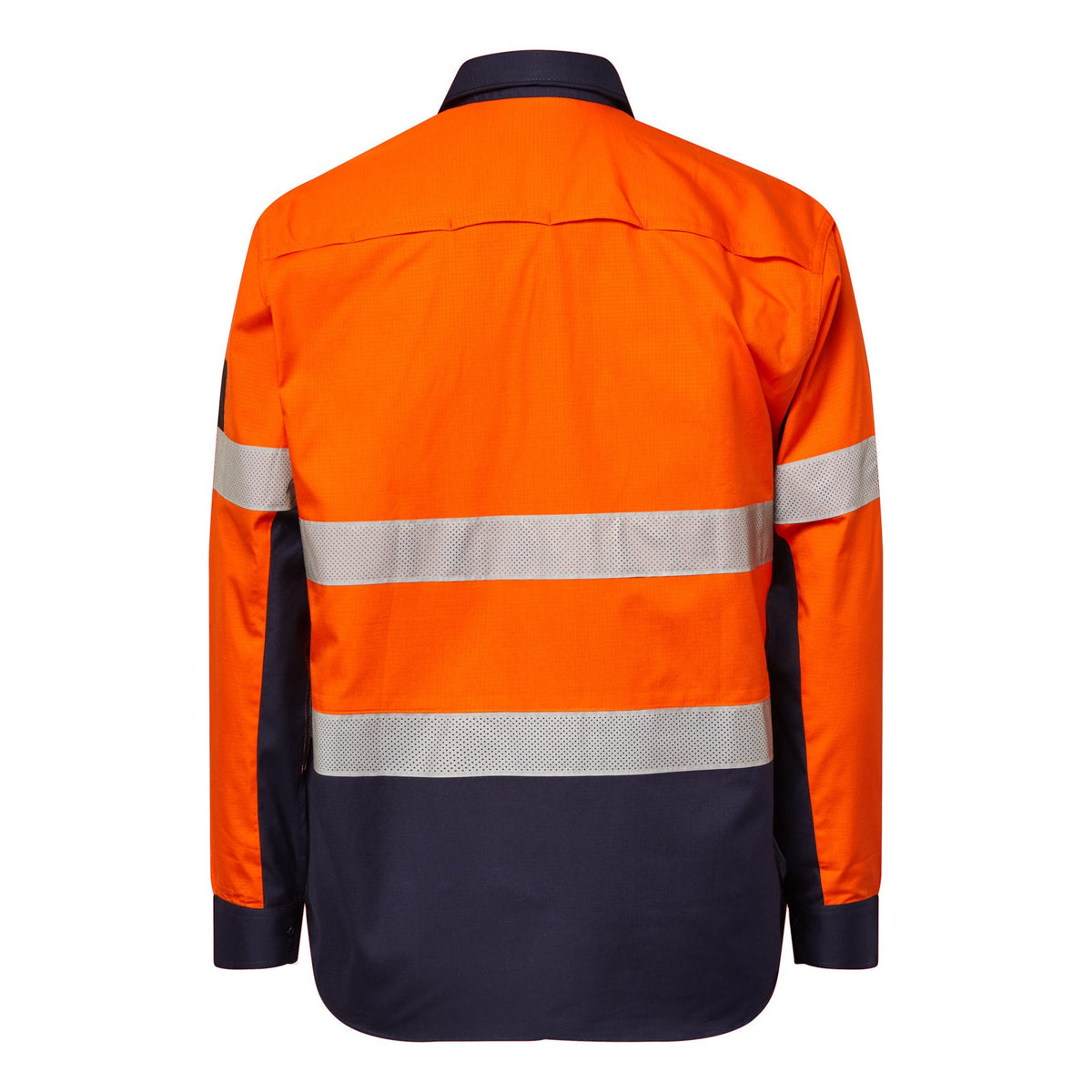 Workcraft Ripstop HiVis Long Sleeve Taped Shirt
