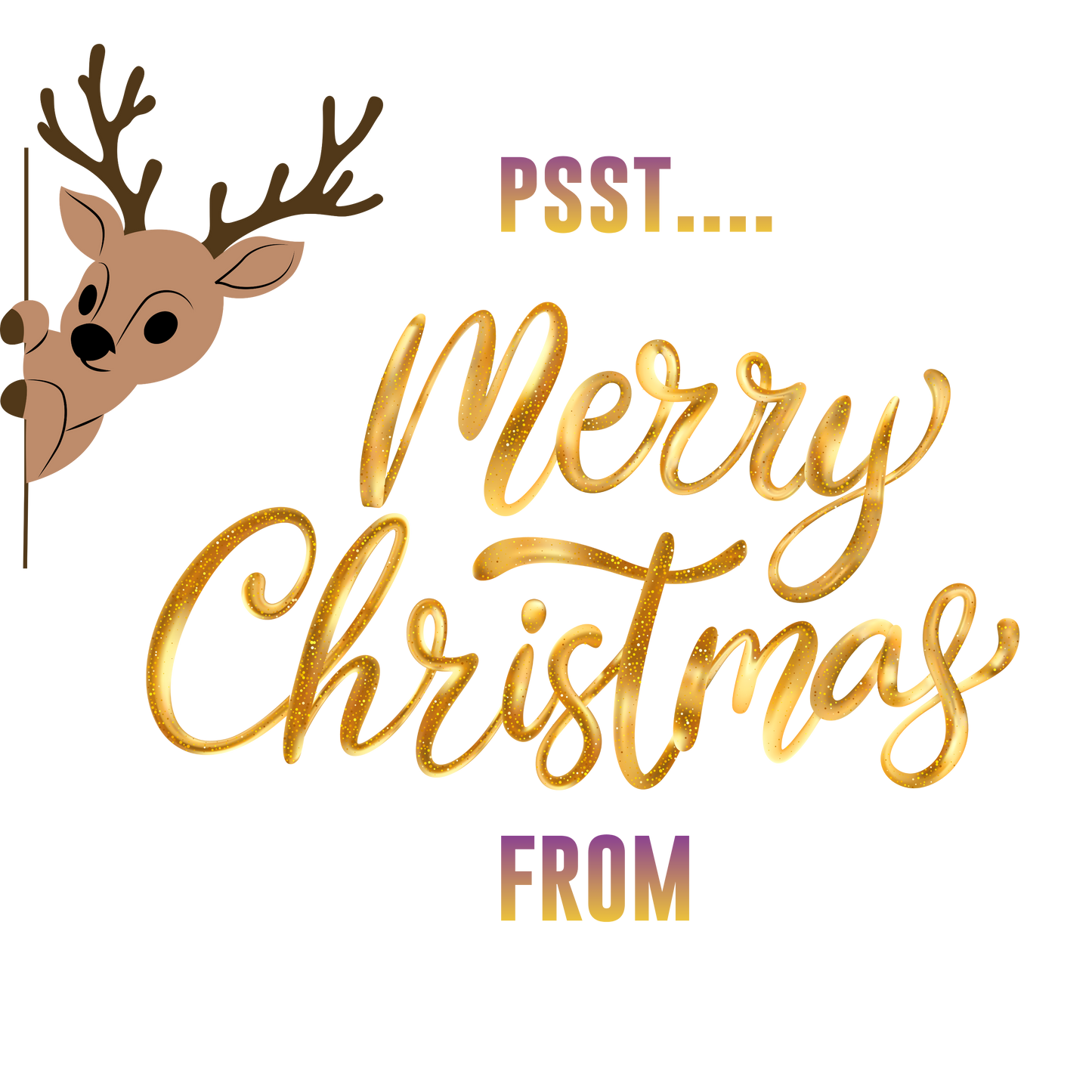 Customised Ladies Christmas Tee