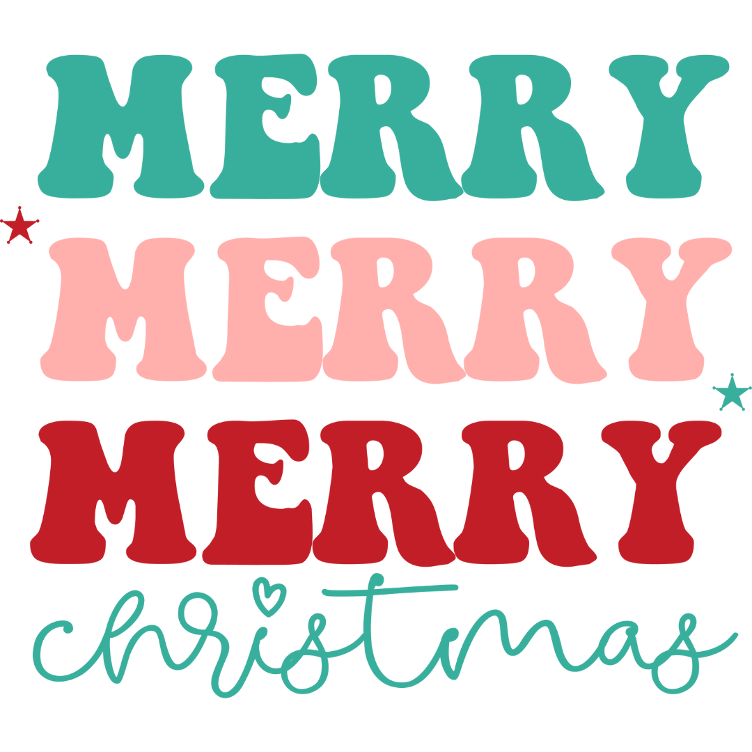 Customised Ladies Christmas Tee