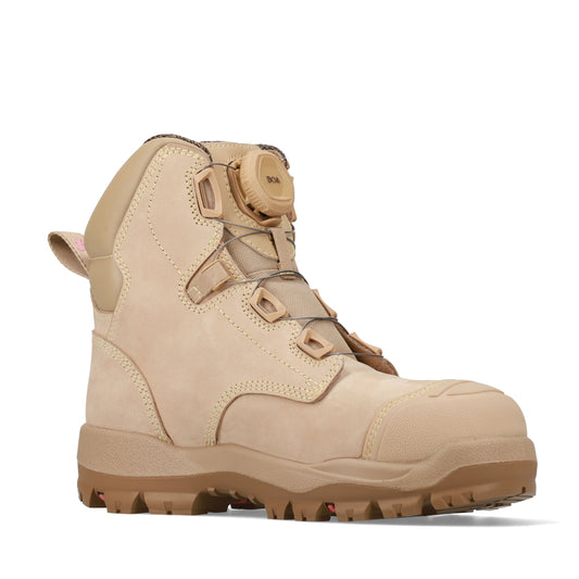 Bata Helix Ultra Yarra Ladies BOA Safety Boot - Sand