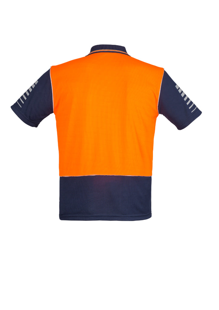 Syzmik Zone HiVis Microfibre Short Sleeve Polo - ZH236