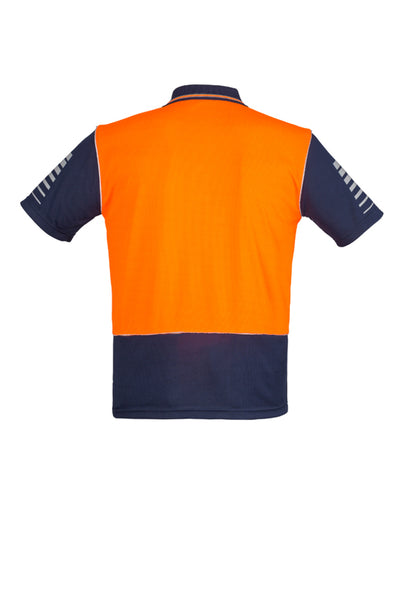 Syzmik Zone HiVis Microfibre Short Sleeve Polo - ZH236