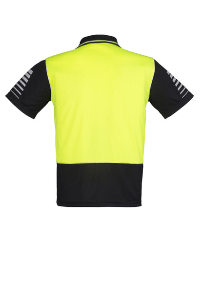 Syzmik Zone HiVis Microfibre Short Sleeve Polo - ZH236