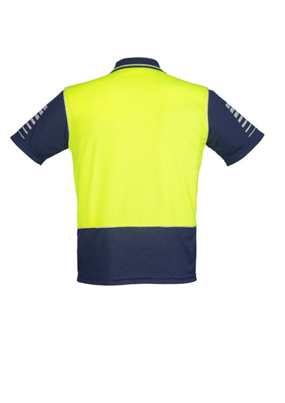 Syzmik Zone HiVis Microfibre Short Sleeve Polo - ZH236