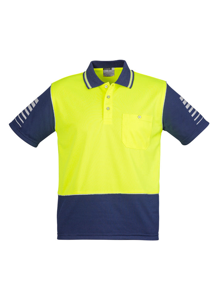 Syzmik Zone HiVis Microfibre Short Sleeve Polo - ZH236