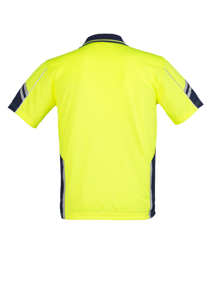 Syzmik Squad HiVis Microfibre Short Sleeve Polo - ZH237