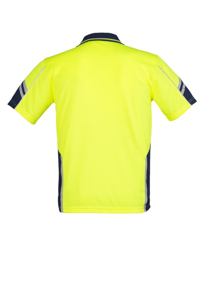 Syzmik Squad HiVis Microfibre Short Sleeve Polo - ZH237