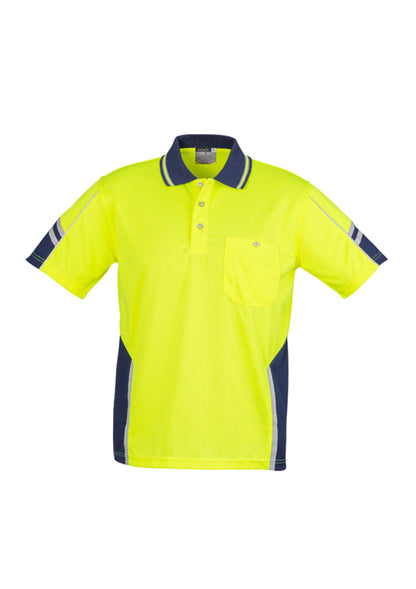 Syzmik Squad HiVis Microfibre Short Sleeve Polo - ZH237