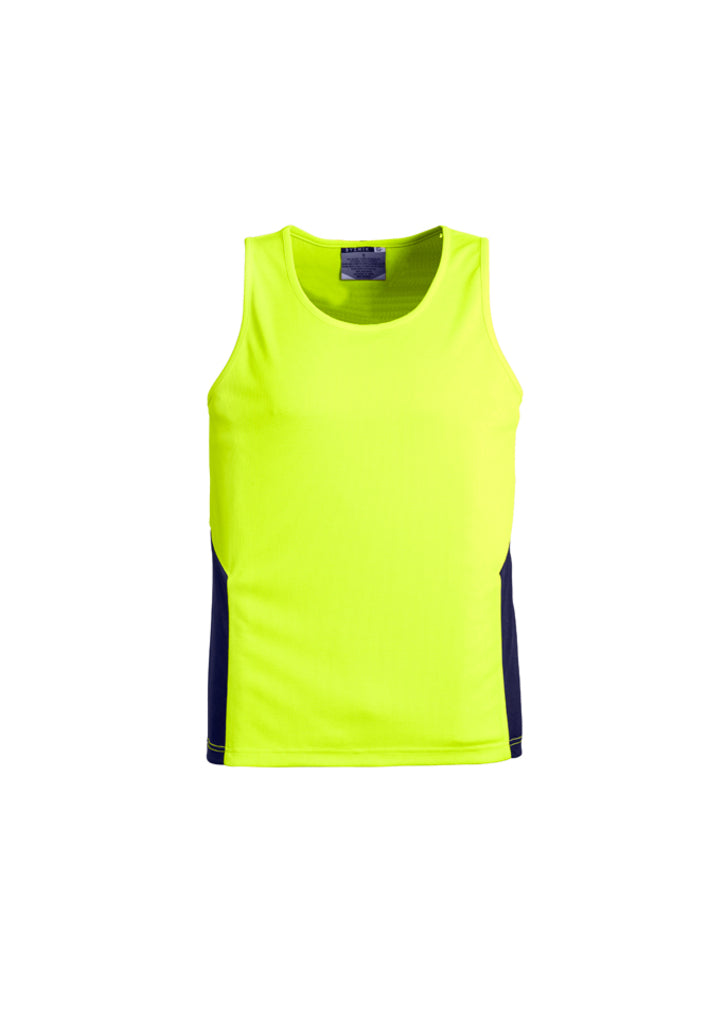 Syzmik Squad Unisex HiVis Microfibre Singlet - ZH239
