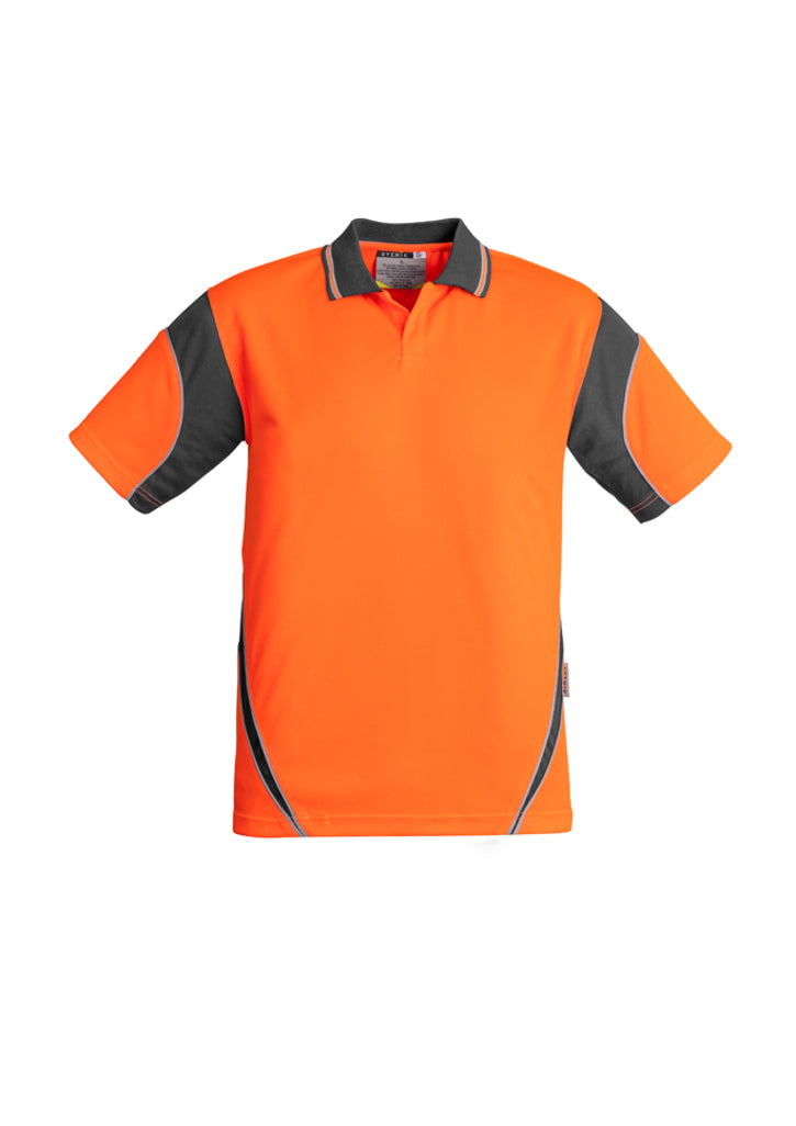 Syzmik Aztec HiVis Microfibre Short Sleeve Polo - ZH248