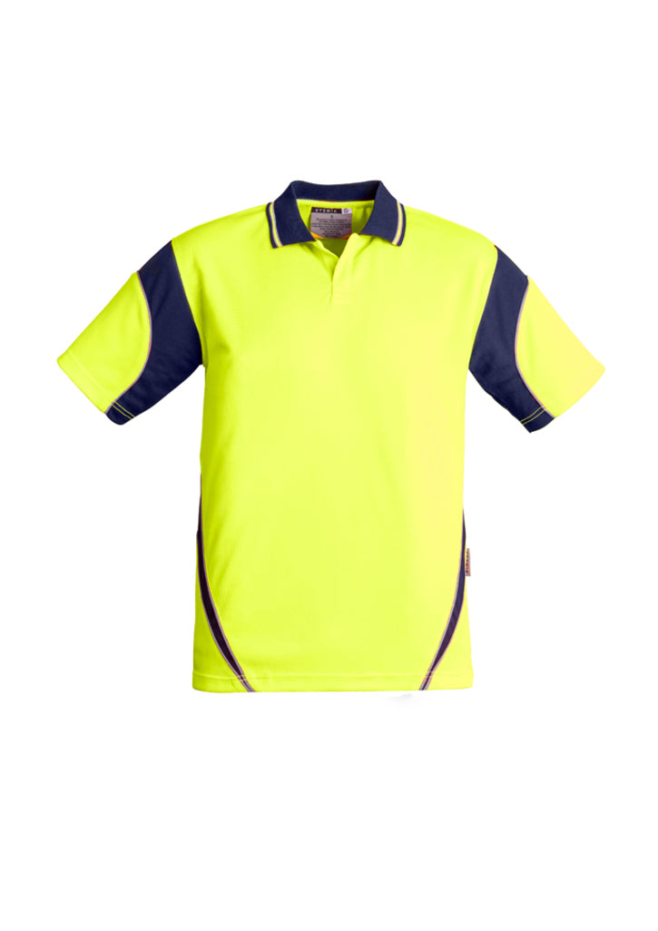 Syzmik Aztec HiVis Microfibre Short Sleeve Polo - ZH248