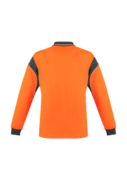 Syzmik Aztec HiVis Microfibre Long Sleeve Polo - ZH249